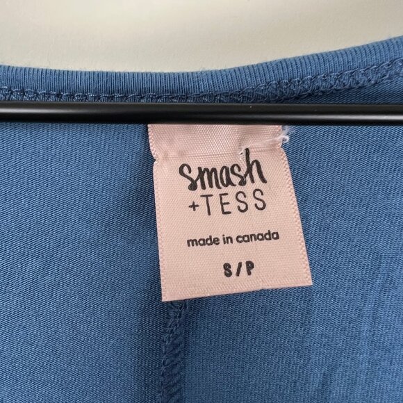 Anyday Romper Smash + Tess Jumpsuit Pocket Short Sleeve Jogger Long Pants Button - Picture 6 of 10